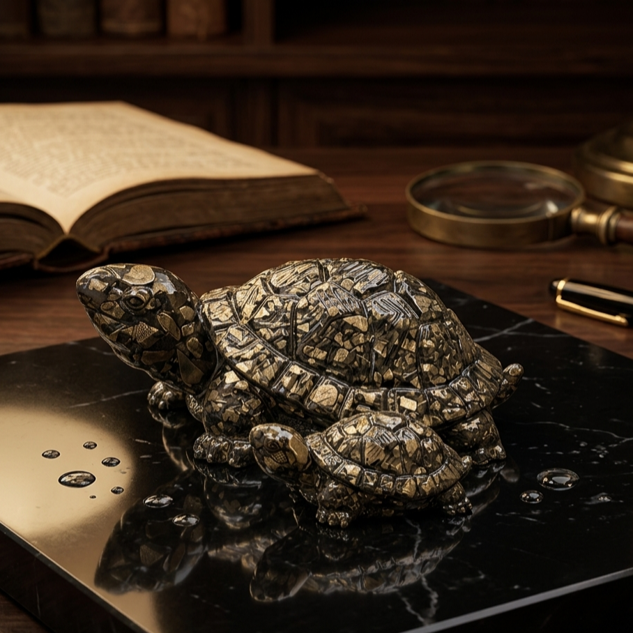 Pyrite Turtle