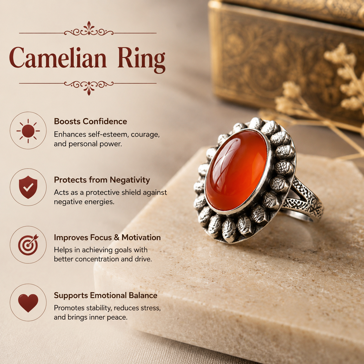 Carnelian Ring