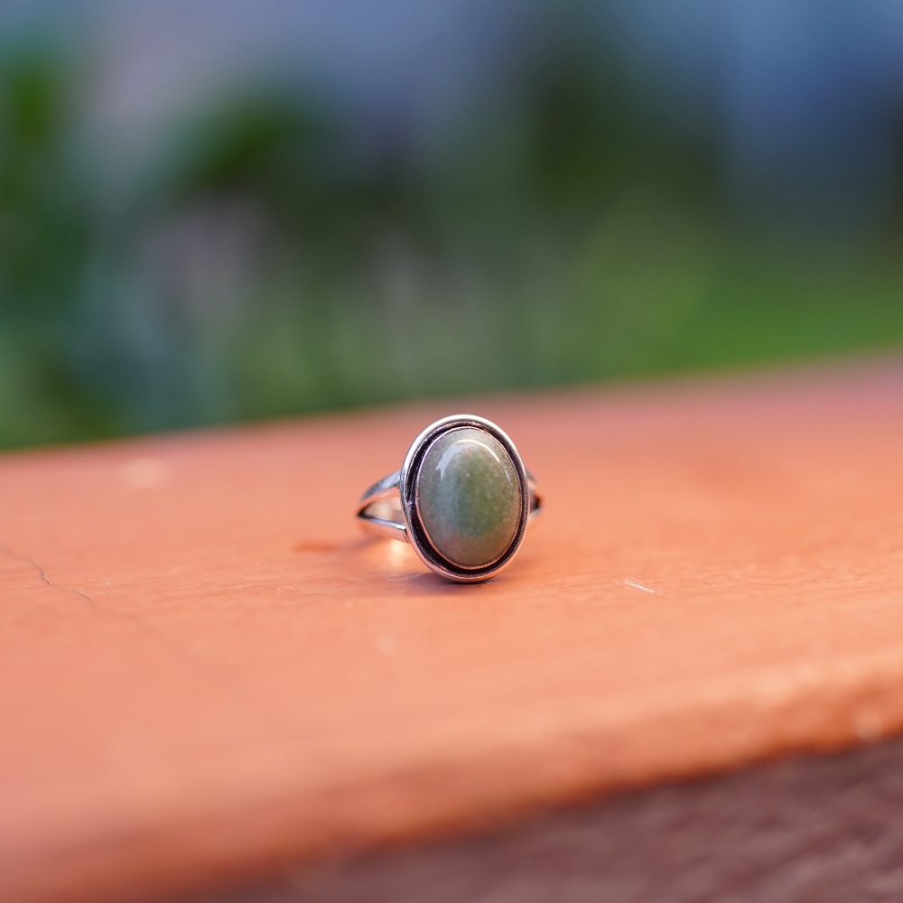 Green aventurine Ring