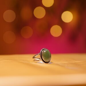 Green aventurine Ring
