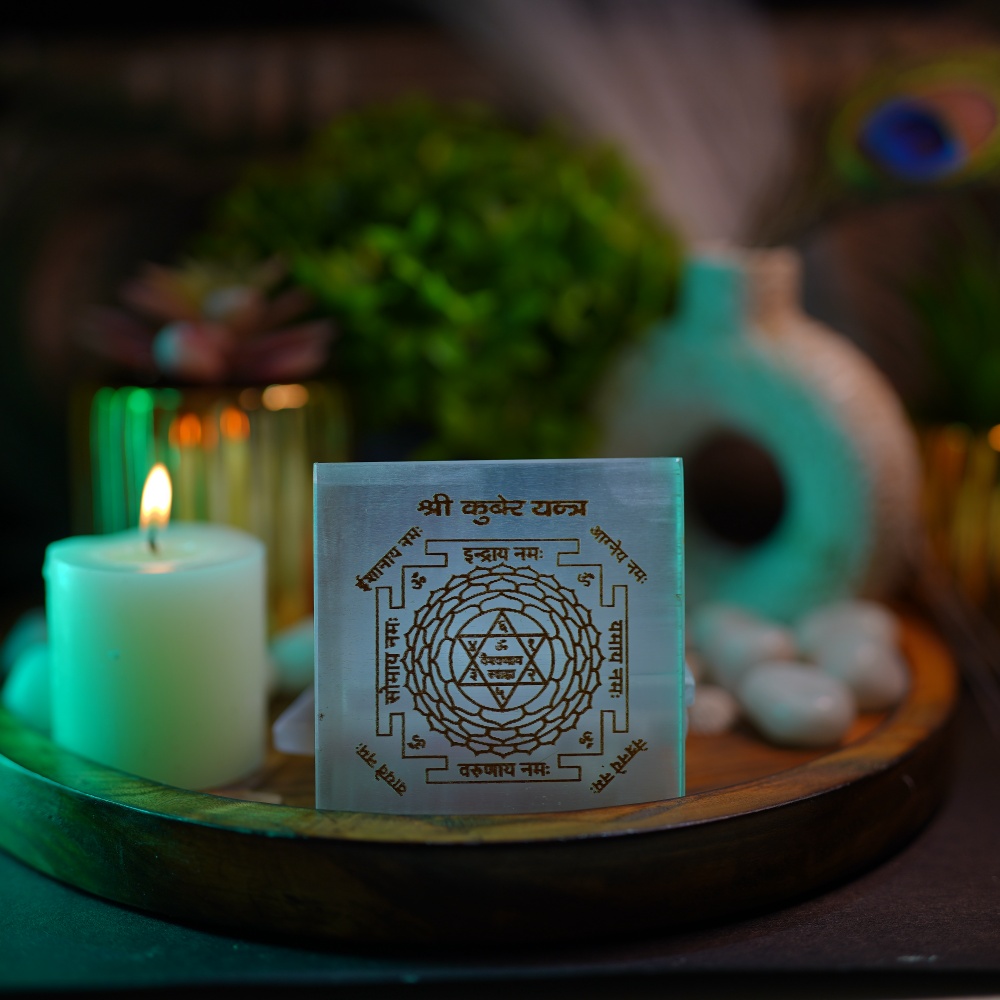 Kuber Selenite Charging plate
