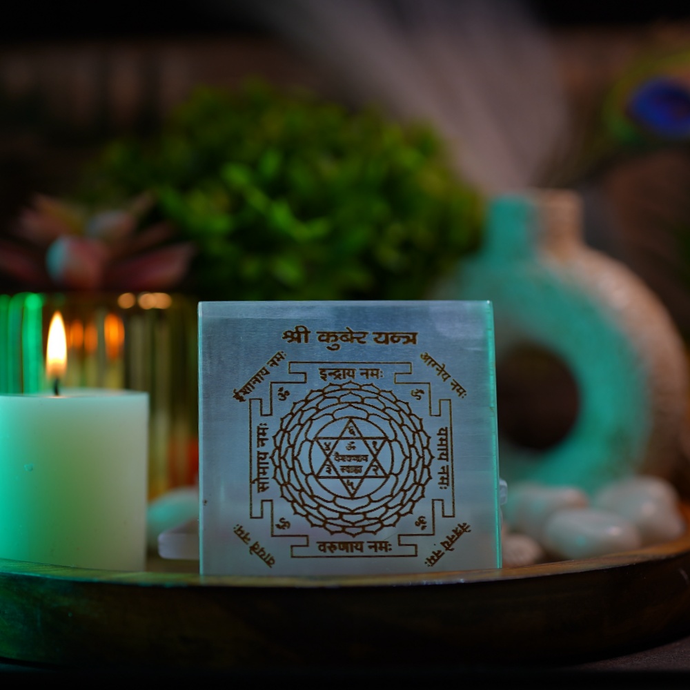 Kuber Selenite Charging plate