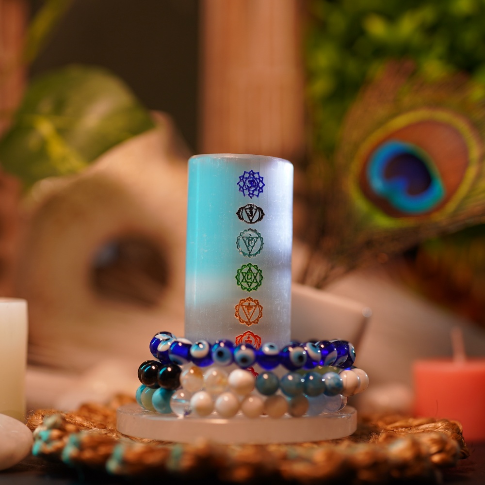 Selenite charging tower