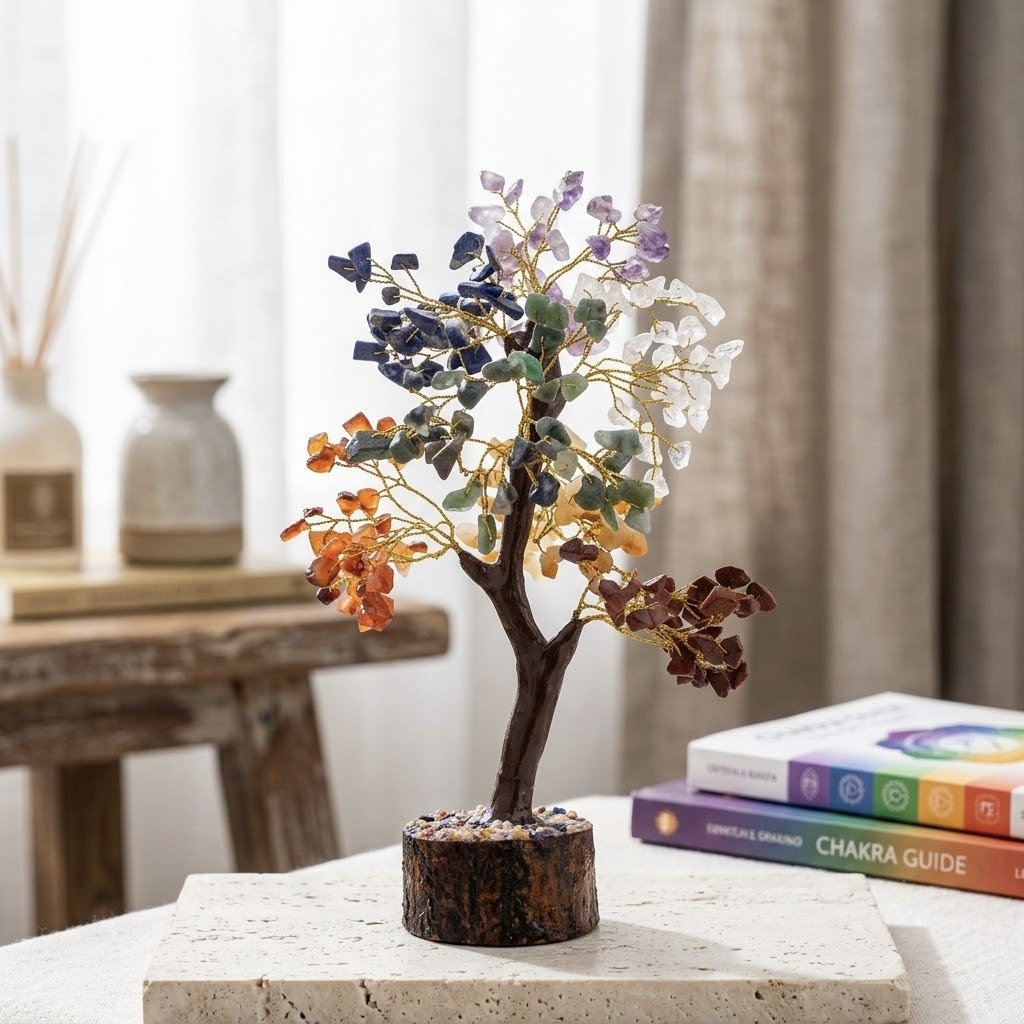 7 Chakra Crystal Tree