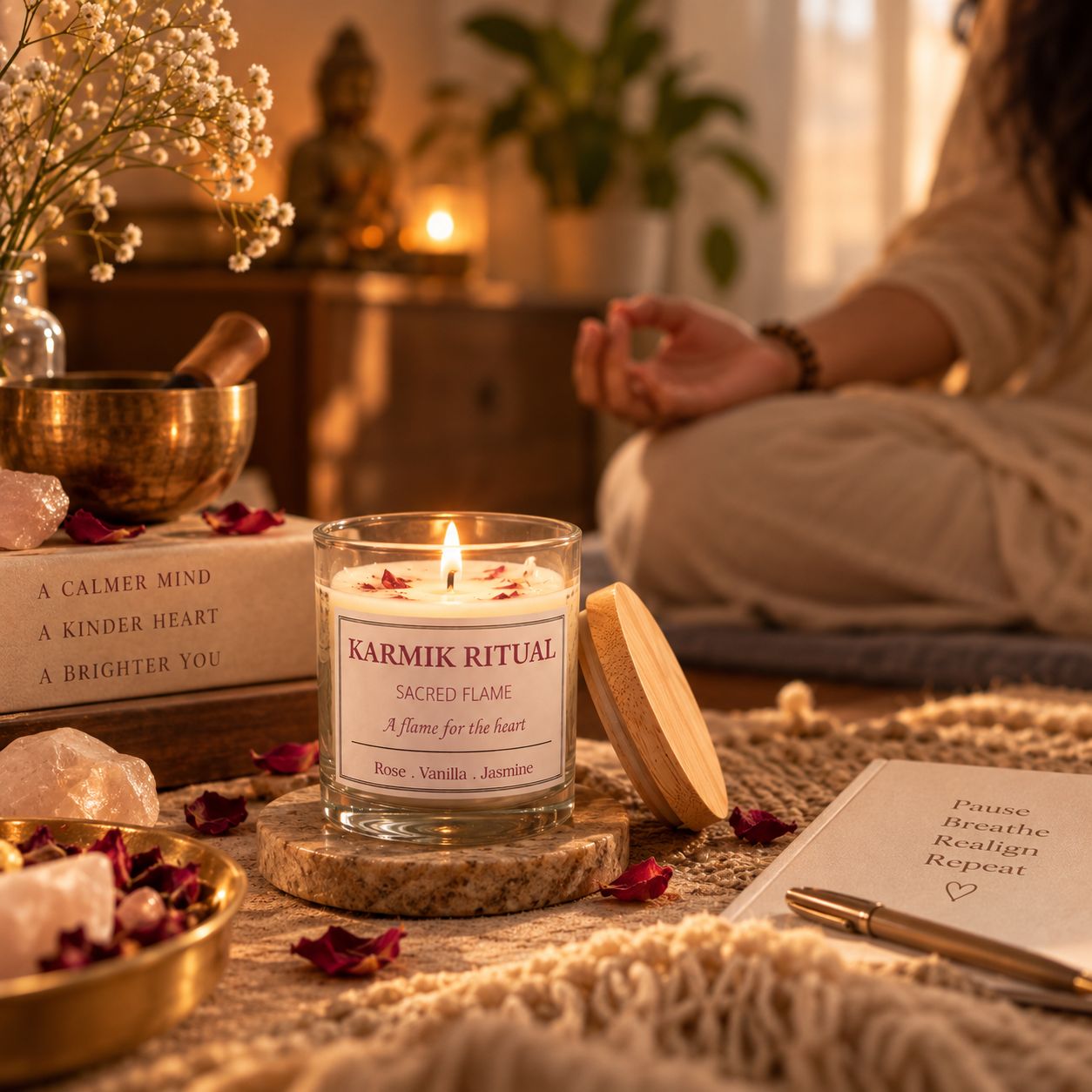 Sacred Flame Candle 280 gm