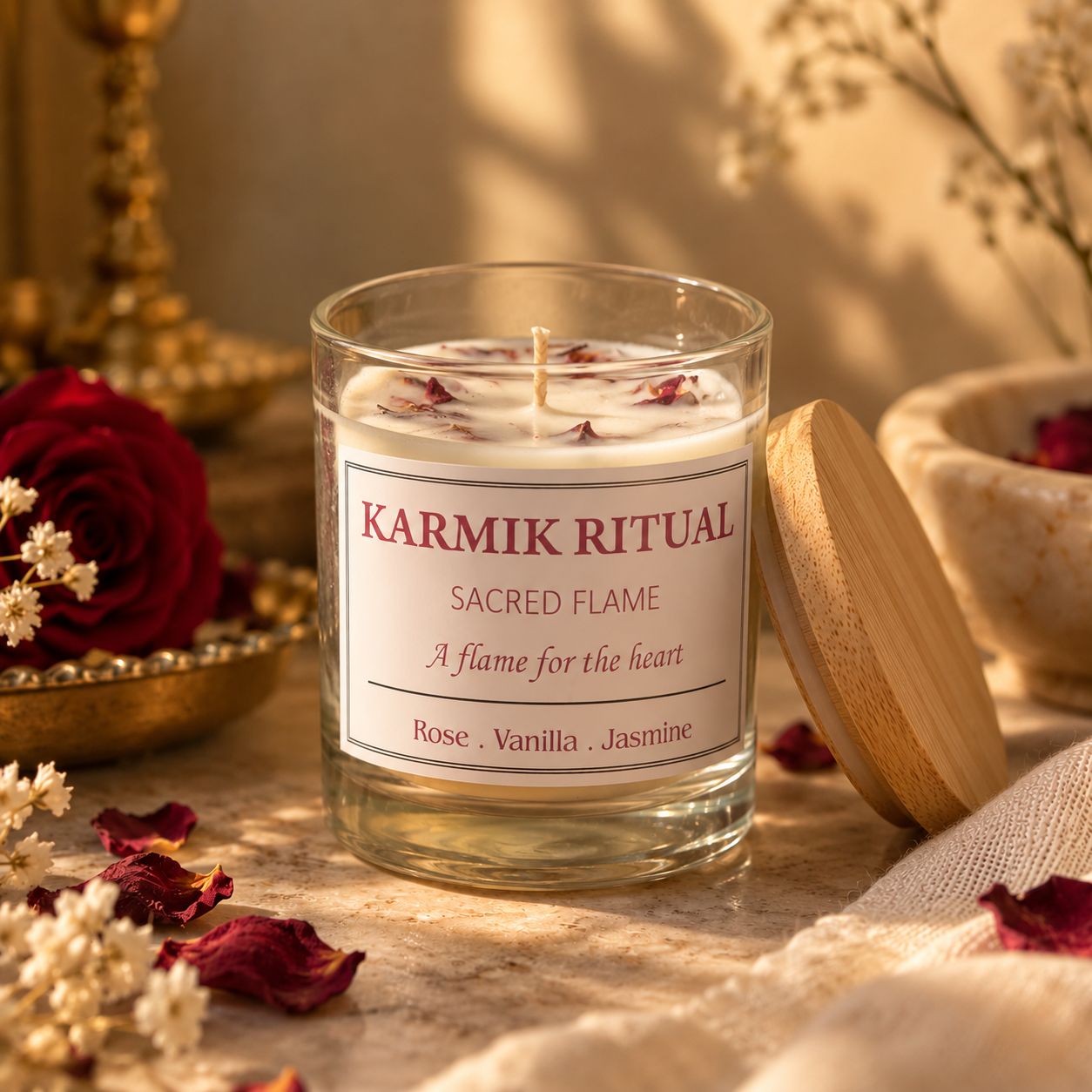 Sacred Flame Candle 280 gm